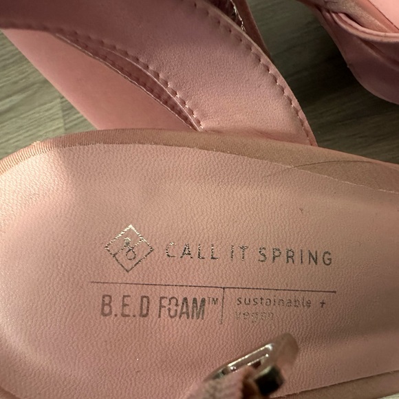 Pink Call It Spring Heels - Picture 4 of 4